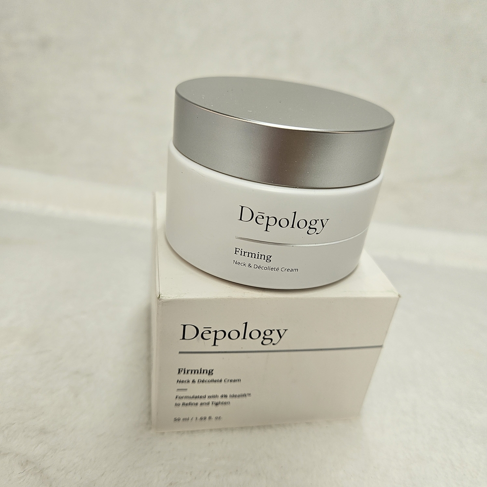 Dèpology Firming Neck & Décolleté Cream 1.69oz Anti-Aging Retinol NEW Sealed